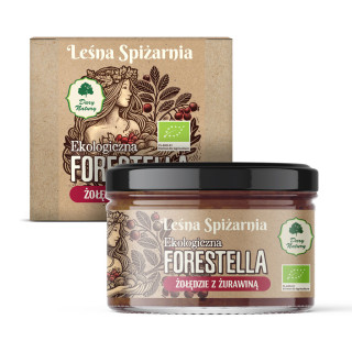 Pasta Żołędziowa z Żurawiną Forestella BIO 200 g - Dary Natury - Ekoch