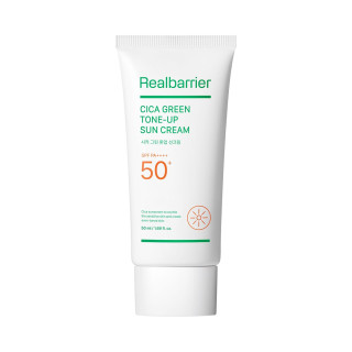 Krem Przeciwsłoneczny Tonizujący SPF 50 Cica Green 50 ml - Real Barrie