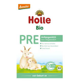 Mleko Kozie Pre Początkowe dla Niemowląt BIO 400 g - Holle - Ekochatka