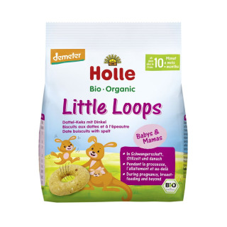 Ciasteczka Orkiszowo-Daktylowe od 10 Miesiąca Demeter BIO 80 g - Holle