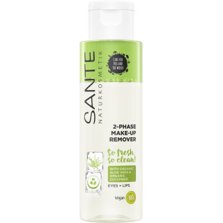 Płyn do Demakijażu Dwufazowy z Aloesem i Różą ECO 110 ml - Sante - Eko