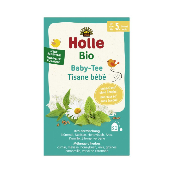 Herbatka Ziołowa dla Niemowląt od 5 Miesiąca Bezglutenowa BIO 30 g - H