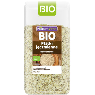 Płatki Jęczmienne BIO 300 g - Naturavena - Ekochatka