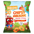 Chipsy Jabłkowe Suszone Bezglutenowe BIO 40 g - Biominki