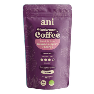 Kawa Ziarnista Arabica z Chaga i Cordyceps BIO 350 g - Ani - Ekochatka