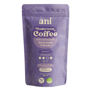 Kawa Mielona Arabica z Reishi i Ashwagandhą BIO 350 g - Ani - Ekochatk