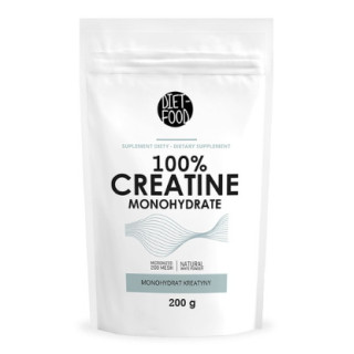 Kreatyna Monohydrat w Proszku 200 g - Diet-Food - Ekochatka