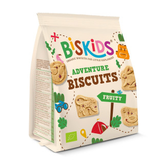 Ciasteczka Wielozbożowe Jabłkowe Zwierzątka BIO 100 g - Biskids - Ekoc