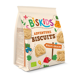 Ciasteczka Wielozbożowe Zwierzątka BIO 100 g - Biskids - Ekochatka