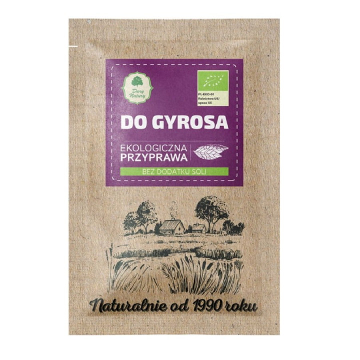 Przyprawa do Gyrosa BIO 20 g - Dary Natury - Ekochatka
