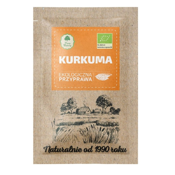 Kurkuma Mielona BIO 20 g - Dary Natury - Ekochatka