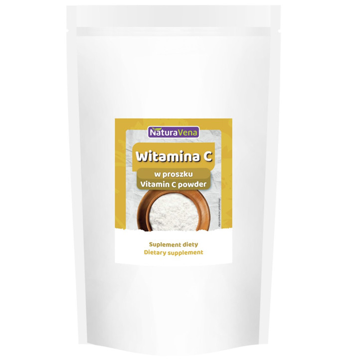 Witamina C w Proszku 500 g - Naturavena - Ekochatka