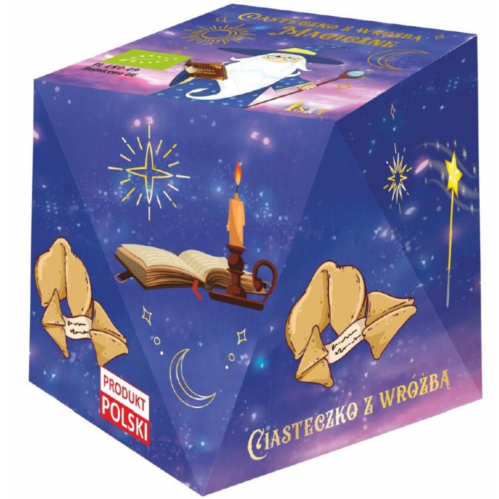 Ciasteczko z Wróżbą BIO 6 g - D&D Fun Cookies - Ekochatka