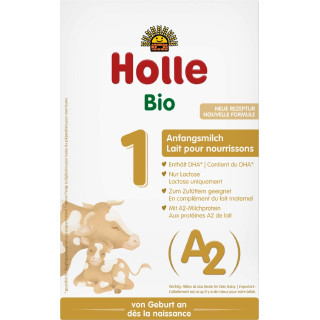 Mleko Początkowe 1 A2 Krowie Dla Niemowląt BIO 400 g - Holle - Ekochat