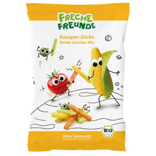 Chrupki Kukurydziano-Warzywne od 1. Roku BIO 30 g - Freche Freunde - E