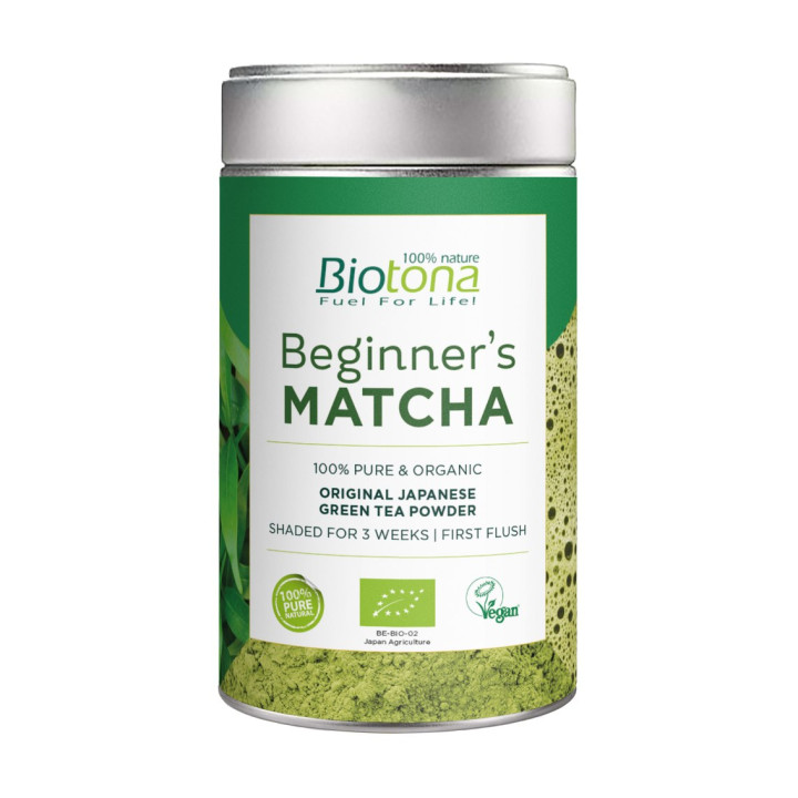 Herbata Zielona Matcha Japońska Beginners BIO 80 g - Biotona - Ekochat