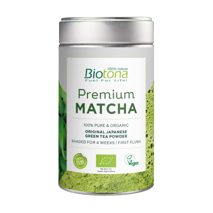 Herbata Zielona Matcha Japońska Premium BIO 80 g - Biotona - Ekochatka