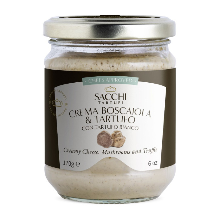 Krem z Ricottą i Truflą Letnią 170 g - Sacchi Tartufi - Ekochatka