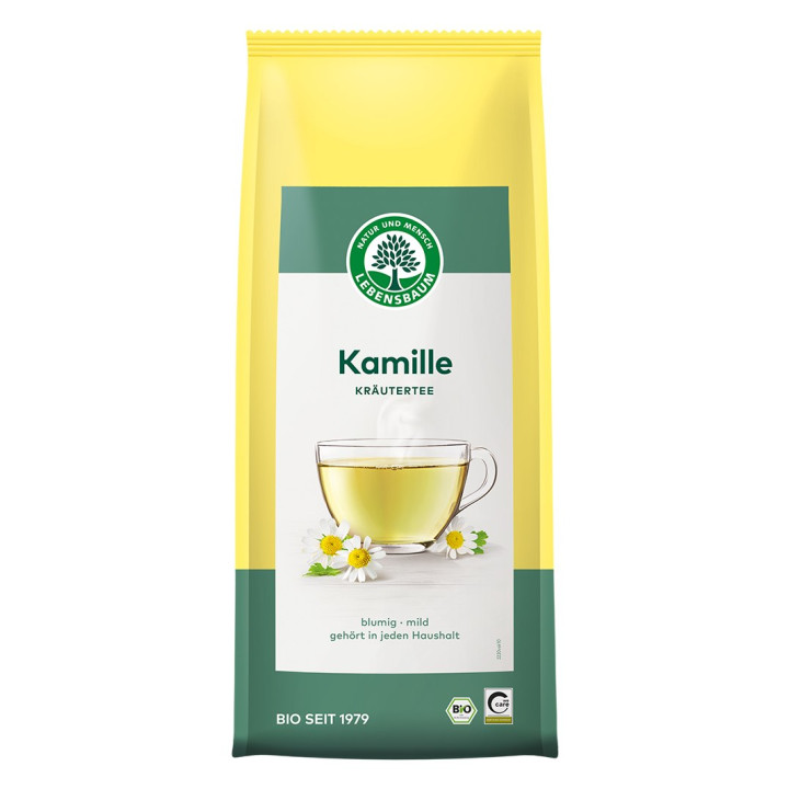 Herbatka Rumiankowa Sypana Koszyczki BIO 80 g - Lebensbaum - Ekochatka