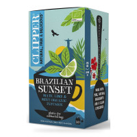 Herbatka Yerba Mate z Miętą i Limonką BIO 40 g - Clipper