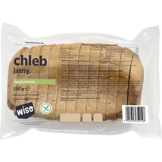 Chleb Jasny Krojony Bezglutenowy 350 g - Wiso - Ekochatka