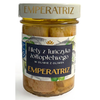 Tunczyk Zoltopletwy Filety w Oliwie z Oliwek MSC 180 g - Emperatriz - 