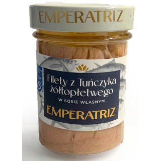 Tunczyk Zoltopletwy Filety w Sosie Wlasnym MSC 185 g - Emperatriz - Ek