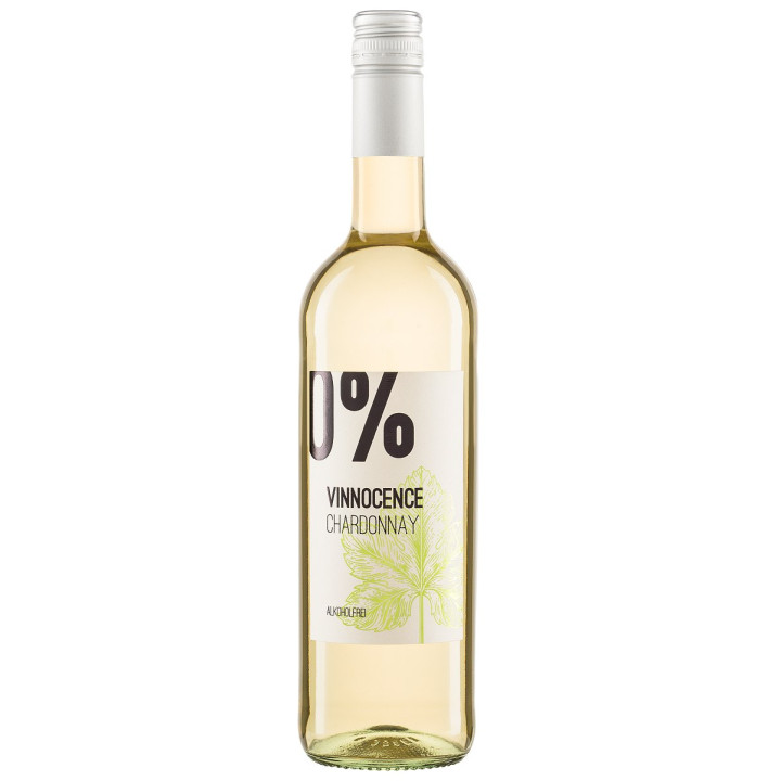 Wino Bezalkoholowe Chardonnay Białe Słodkie BIO 750 ml - Vinnocence - 