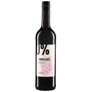 Wino Bezalkoholowe Merlot Czerwone Słodkie BIO 750 ml - Vinnocence - E
