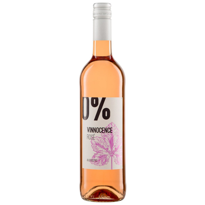 Wino Bezalkoholowe Cuvée Różowe Słodkie BIO 750 ml - Vinnocence - Ekoc