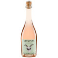 Wino Bezalkoholowe Różowe Frizzante Musujące Słodkie BIO 750 ml - Vinsenza