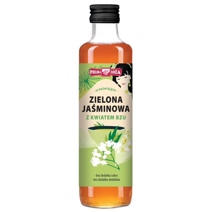 Herbata Zielona Jaśminowa z Kwiatem Bzu 250 ml - Polska Róża - Ekochat