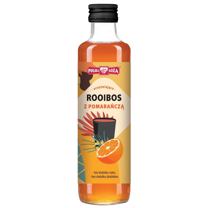 Herbatka Rooibos z Pomarańczą 250 ml - Polska Róża - Ekochatka