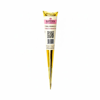 Henna do Tatuażu Naturalna w Rożku 30 g - Sattva - Ekochatka
