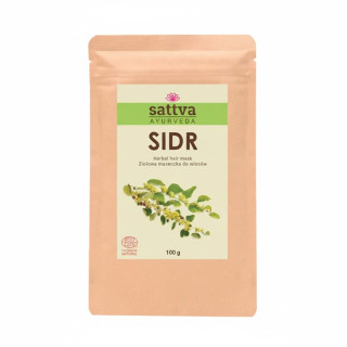 Maseczka Ziołowa do Włosów Sidr ECO 100 g - Sattva - Ekochatka