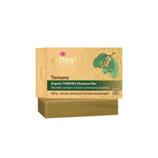 Szampon w Kostce z Olejem Tamanu ECO 100 g - Sattva - Ekochatka