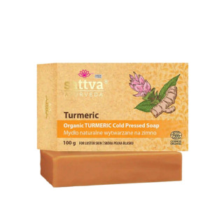 Mydło Naturalne z Kurkumą ECO 100 g - Sattva - Ekochatka