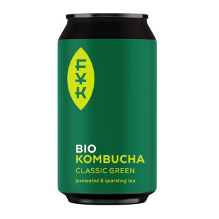 Kombucha Herbata Zielona Bezglutenowa BIO 330 ml - Forever Young Kombu