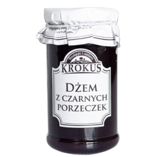 Dżem z Czarnych Porzeczek Bezglutenowy 235 g - Krokus - Ekochatka