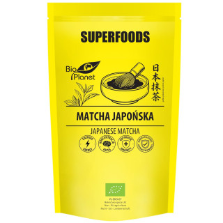 Herbata Zielona Matcha Japońska BIO 100 g - Bio Planet Superfoods - Ek