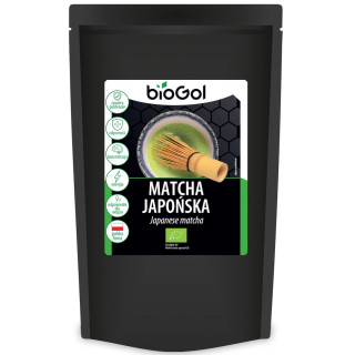 Herbata Zielona Matcha Japońska BIO 100 g - Biogol - Ekochatka