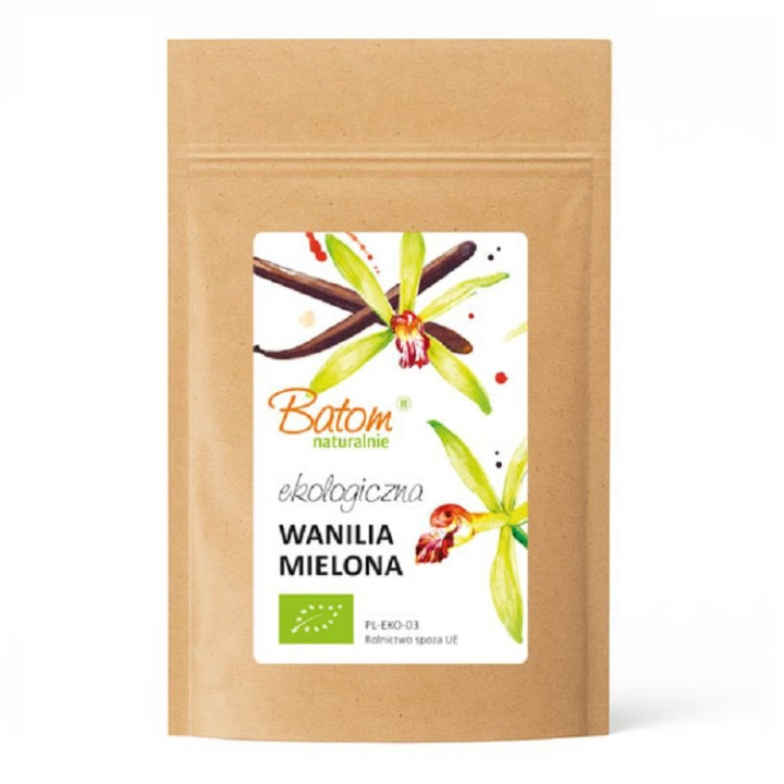 Wanilia Mielona BIO 15 g - Batom - Ekochatka