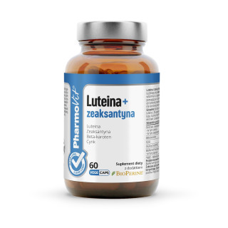 Luteina z Zeaksantyną Bezglutenowa 60 Kapsułek - Pharmovit - Ekochatka