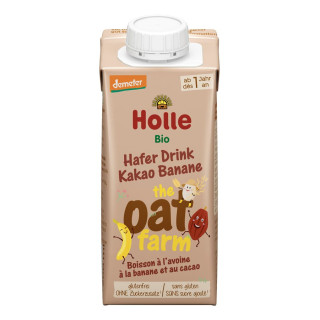 Napój Owsiany Banan-Kakao Bezglutenowy BIO Demeter od 1 Roku 200 ml - 