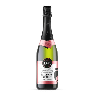 Napój Rabarbarowo-Świerkowy Musujący BIO 750 ml - Oun - Ekochatka