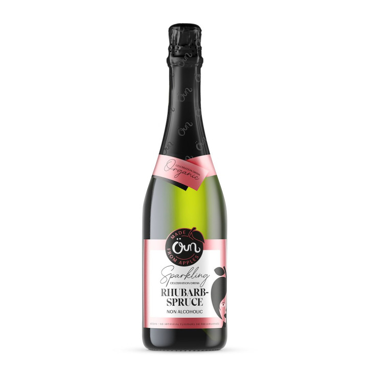Napój Rabarbarowo-Świerkowy Musujący BIO 750 ml - Oun - Ekochatka