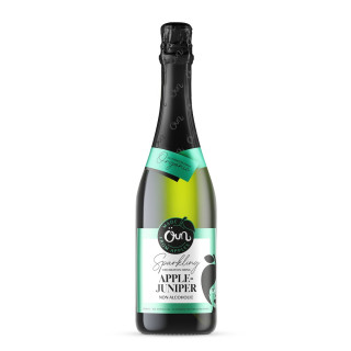 Napój Musujący Jabłko i Jałowiec BIO 750 ml - Oun - Ekochatka