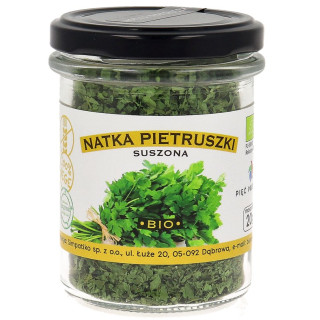 Natka Pietruszki Suszona Bezglutenowa BIO 20 g - Pięć Przemian - Ekoch