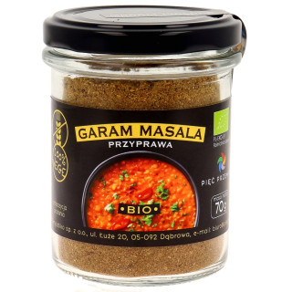 Garam Masala Bezglutenowa BIO 70 g - Pięć Przemian - Ekochatka