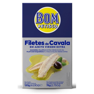Filety z Makreli w Oliwie z Oliwek Extra Virgin 120 g - Bon Appetit - 